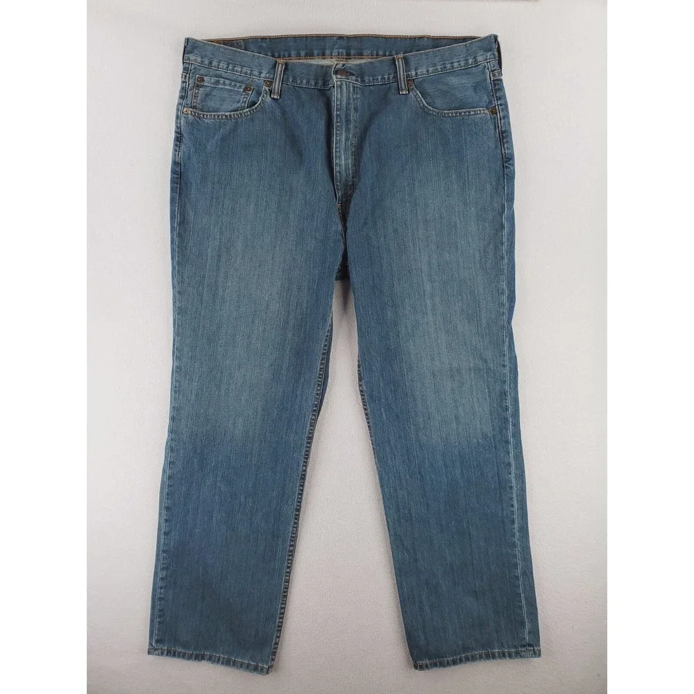 Levis 559 Jeans Mens 44x32 Relaxed Straight Baggy Denim Pants Y2K Streetwear